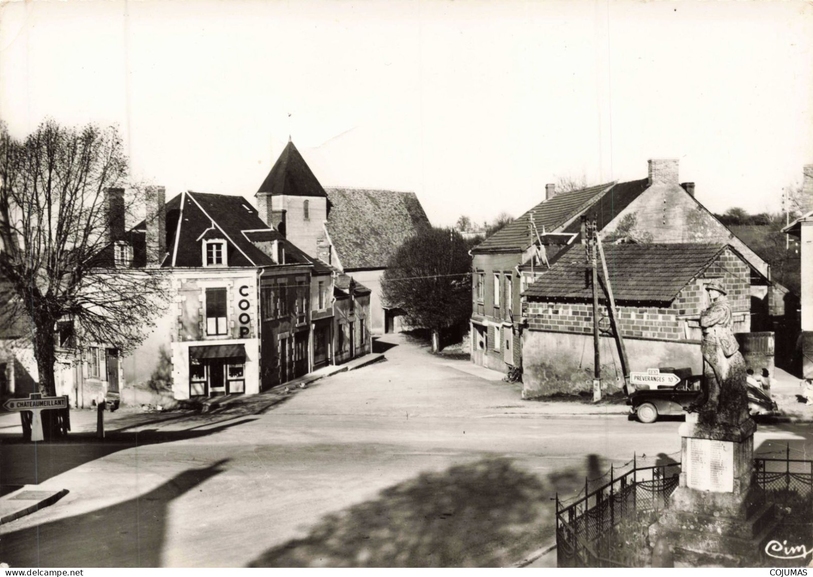 18 - ST SATURNIN _S27361_ La Place - COMBIER - CPSM 15x10 Cm - Saint-Saturnin