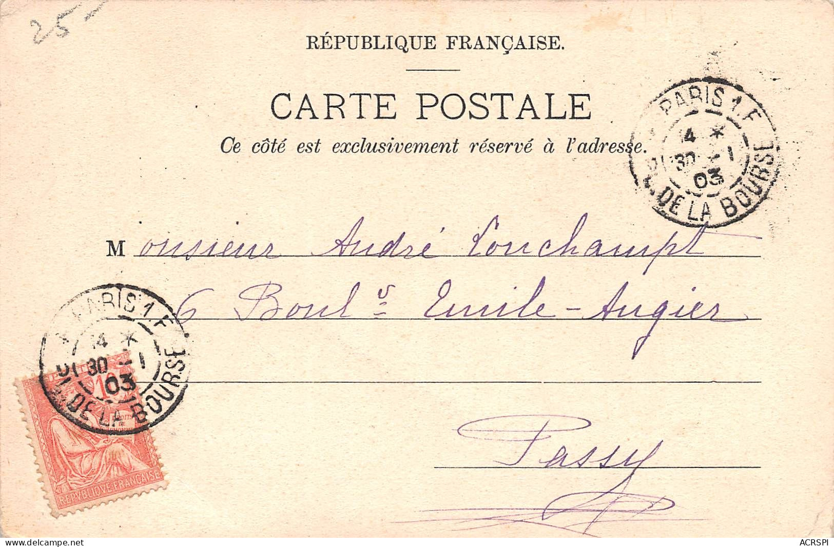 PARIS 20 Cimétière Du Père LACHAISE  15 (scan Recto Verso)MA628BIS - Arrondissement: 20