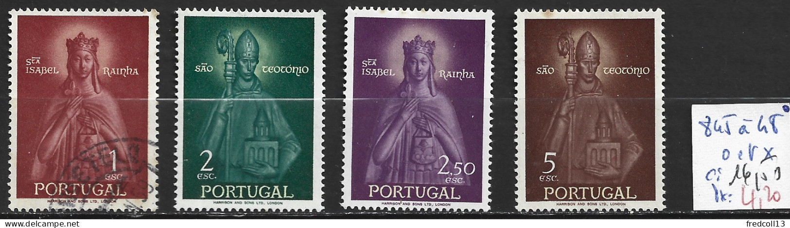 PORTUGAL 845 à 48 * ( 845 Oblitéré ) Côte 16.50 € - Ungebraucht