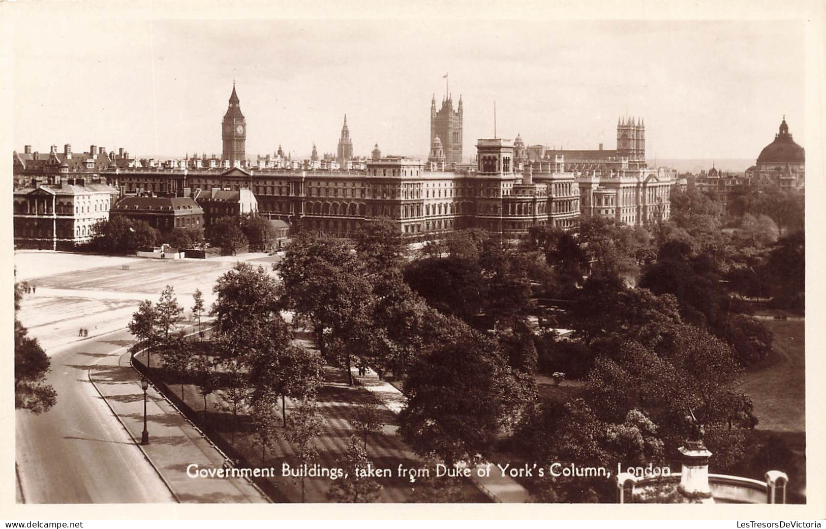 ROYAUME-UNI - Governement Buildings - Taken From Duke Of York's Column - London - Carte Postale Ancienne - Autres & Non Classés