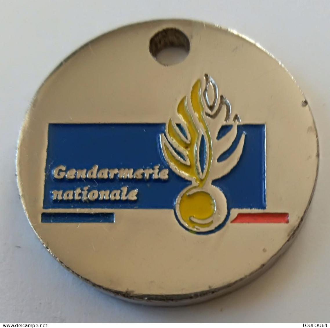 Jeton De Caddie - GENDARMERIE NATIONALE - Recrutement - En Métal - - Jetons De Caddies