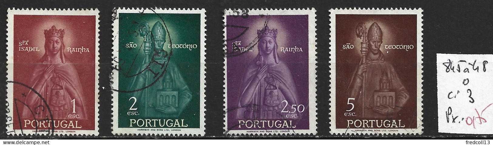 PORTUGAL 845 à 48 Oblitérés Côte 3 € - Used Stamps