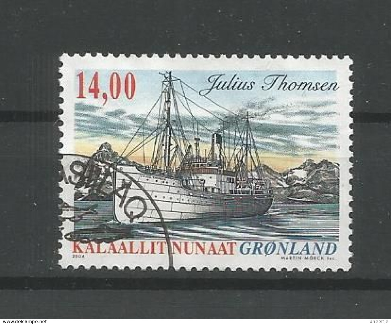 Greenland 2004 Ships Y.T. 404 (0) - Gebraucht