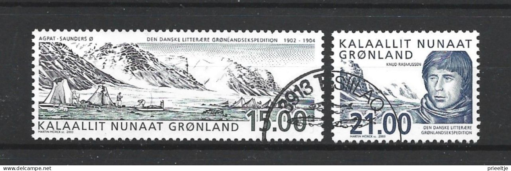 Greenland 2003 Expeditions Y.T. 375/376 (0) - Used Stamps