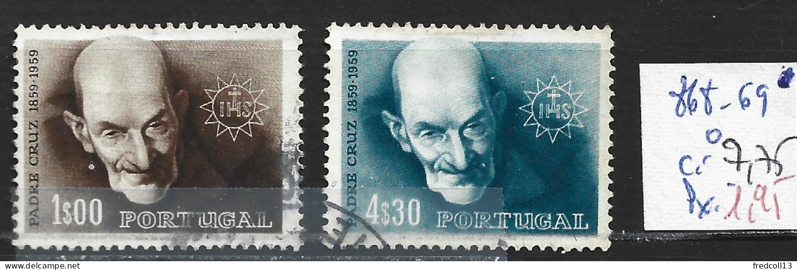 PORTUGAL 868-69 Oblitérés Côte 7.75 € - Used Stamps