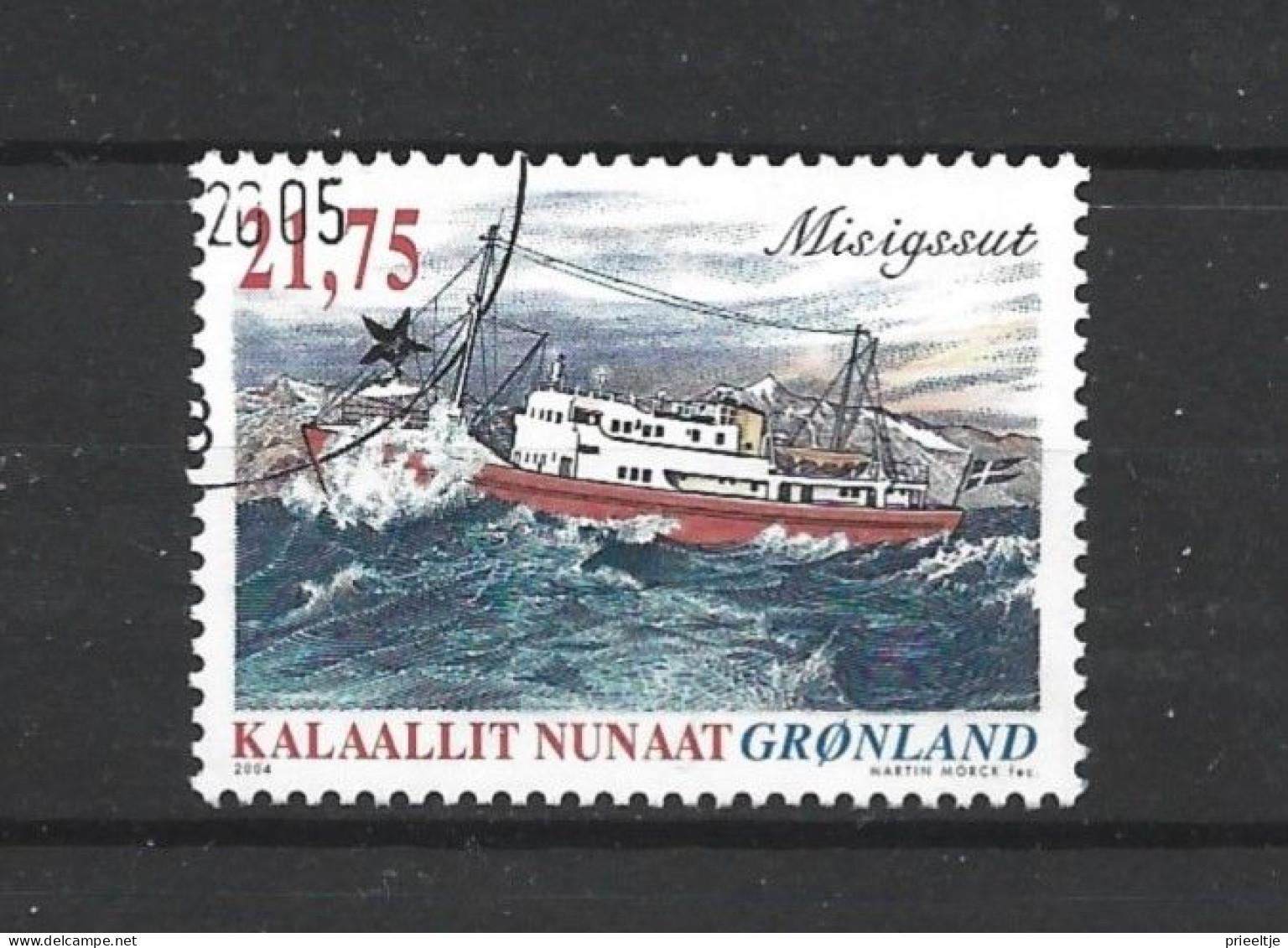 Greenland 2004 Ships Y.T. 405 (0) - Usados