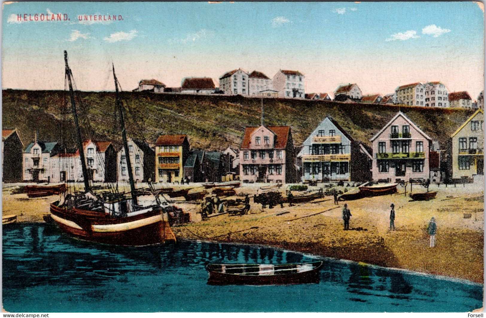 Helgoland, Unterland (Stempel: Helgoland 1912) - Helgoland