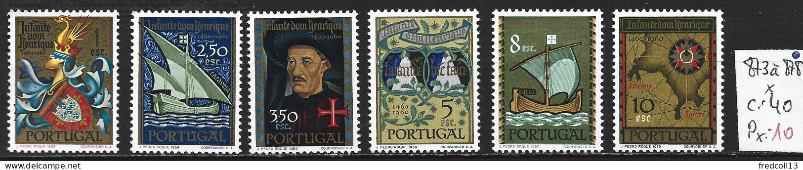 PORTUGAL 873 à 78 * Côte 40 € - Neufs