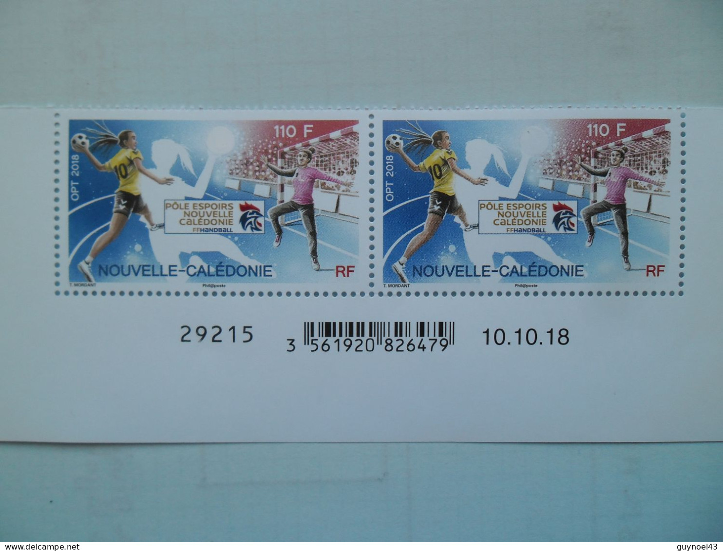2018 Y/T 1349 " Handball " Neuf*** Daté 10-10-18 - Unused Stamps