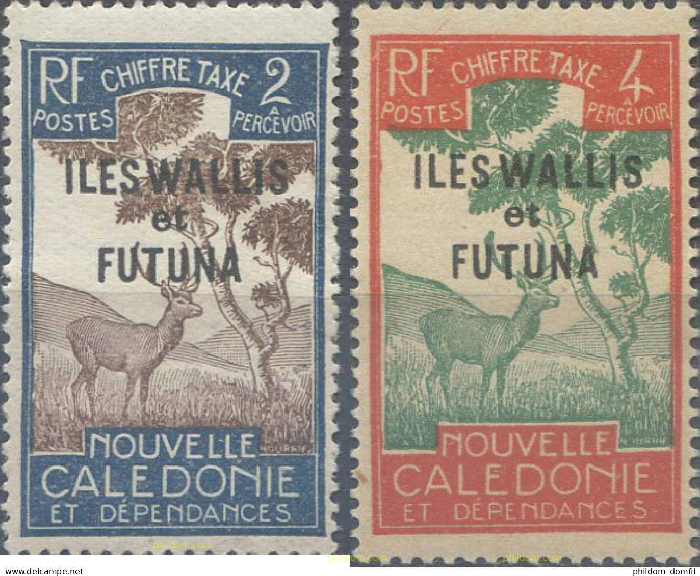 727133 HINGED WALLIS Y FUTUNA 1930 SERIE BASICA - Unused Stamps