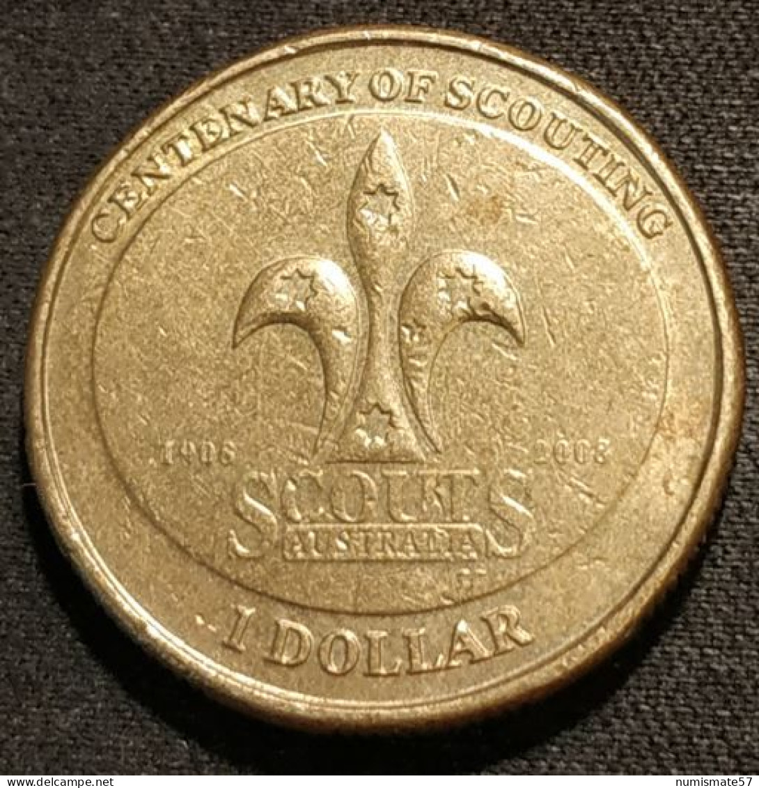 AUSTRALIE - AUSTRALIA - 1 DOLLAR 2008 - Scoutisme - KM 1039 - Dollar