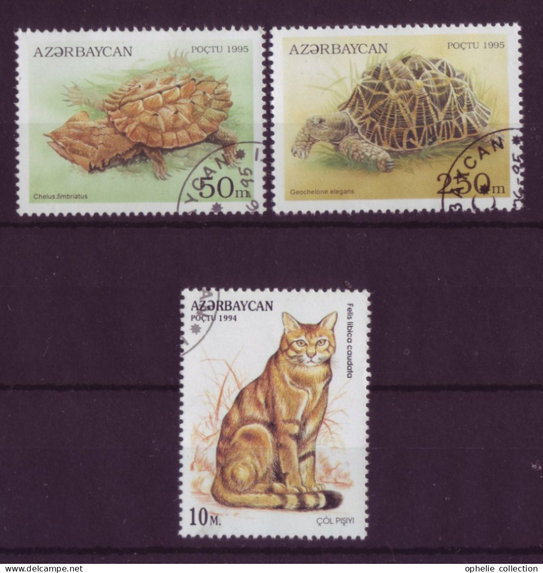 Asie - Azerbaïdjan - Faune - 3 Timbres Différents - 6802 - Azerbaijan