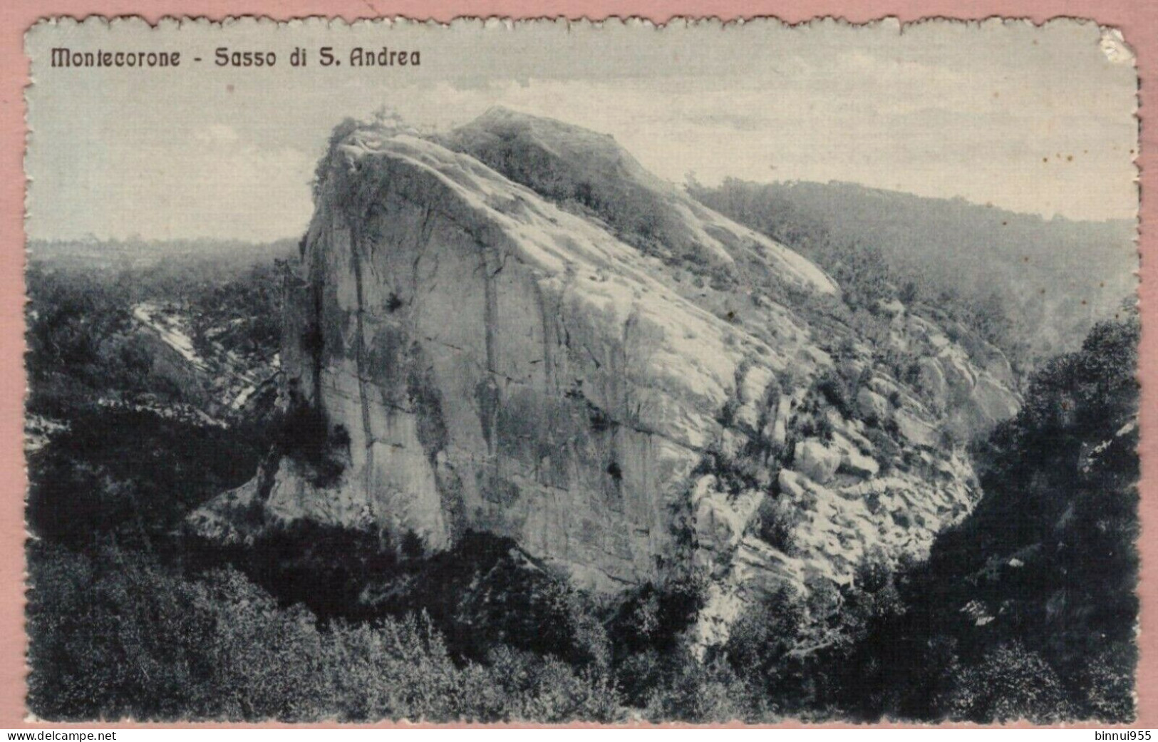 Cartolina Montecorone - Sasso Di S. Andrea - Non Viaggiata - Reggio Emilia