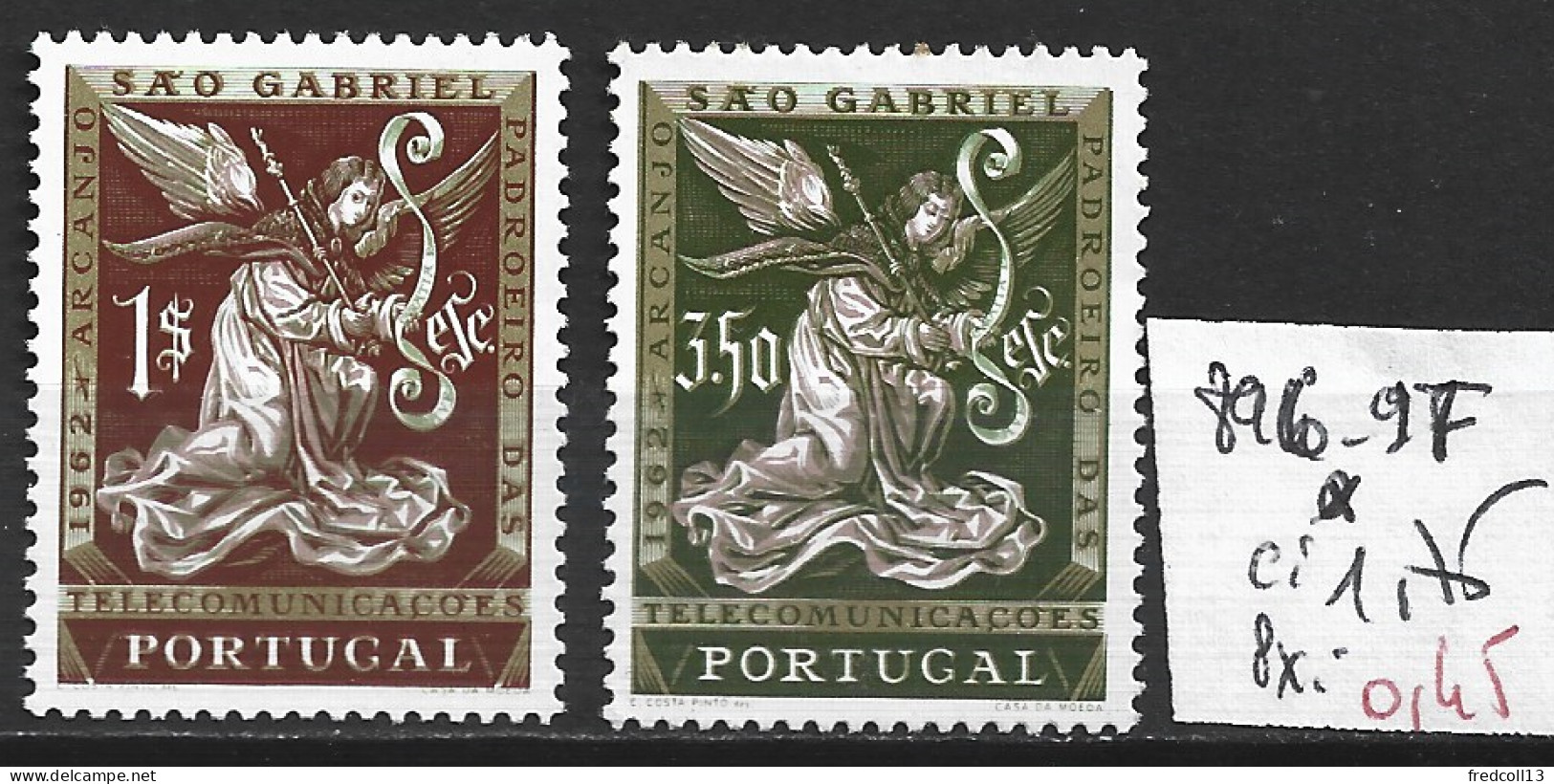 PORTUGAL 896-97 * Côte 1.75 € - Neufs