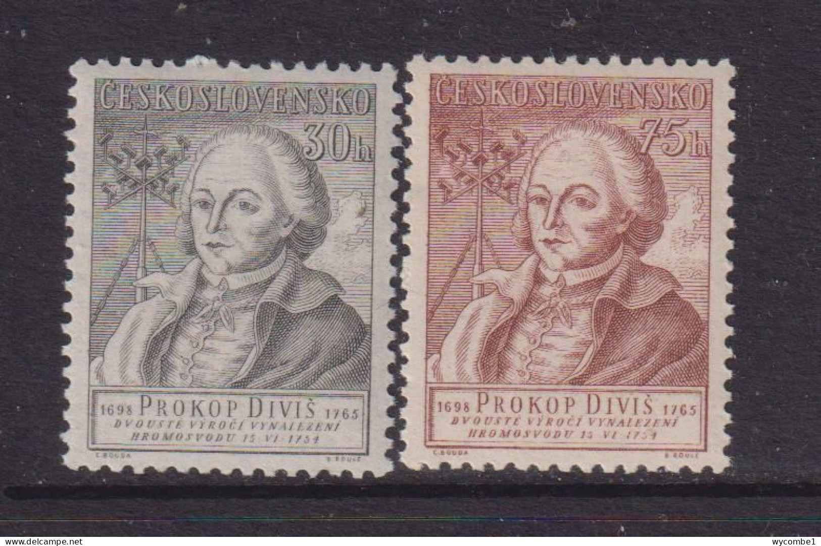 CZECHOSLOVAKIA  - 1954  Divis  Set  Never Hinged Mint - Ungebraucht