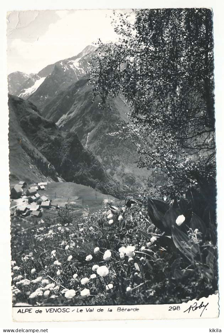 CPSM Dentelée Roby 10.5 X 15  Isère  ALPE DE VENOSC / Le Val De La Bérarde - Vénosc