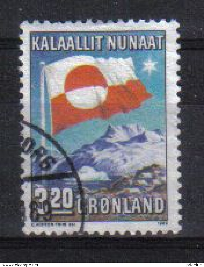 Greenland 1989 Flag Y.T. 183 (0) - Gebruikt