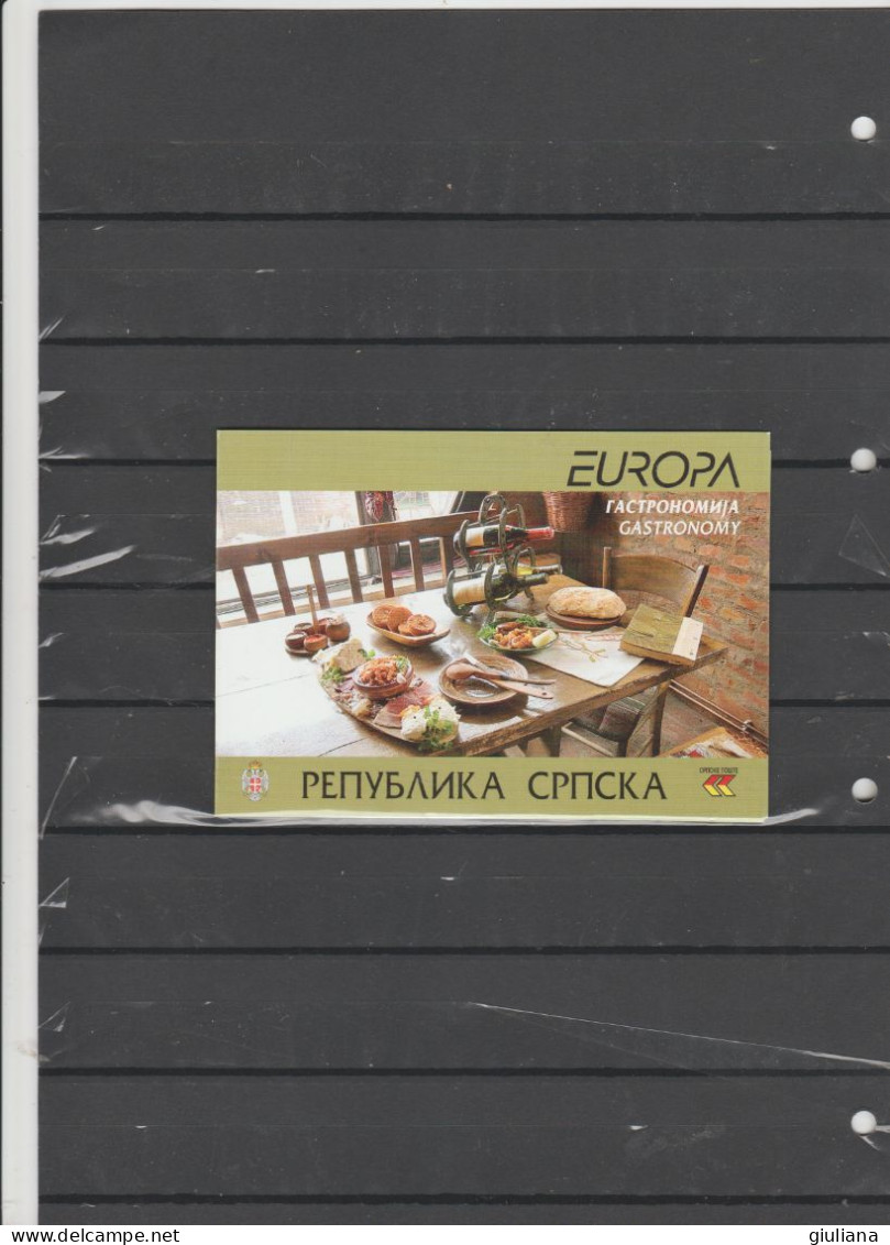 Bosnia Serba 2005 - (Yvert) Libretto 304/07**  *Europa Cept. Gastronomia" - 2005