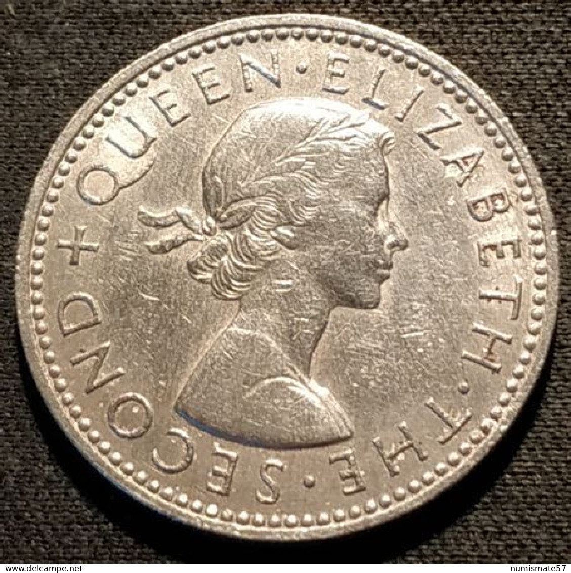 Pas Courant - NOUVELLE ZELANDE - NEW ZEALAND - 1 SHILLING 1963 - Elizabeth II - KM 27.2 - Nouvelle-Zélande