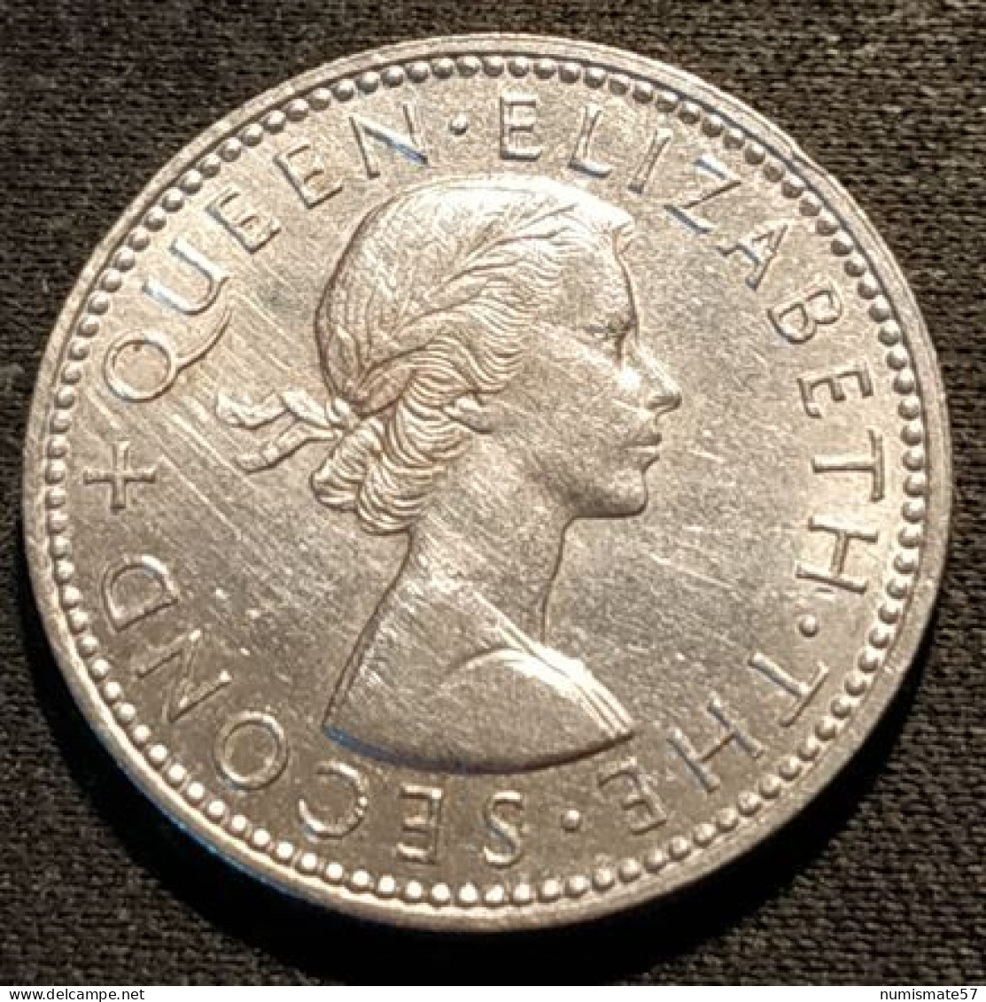 Pas Courant - NOUVELLE ZELANDE - NEW ZEALAND - 1 SHILLING 1962 - Elizabeth II - KM 27.2 - Nueva Zelanda