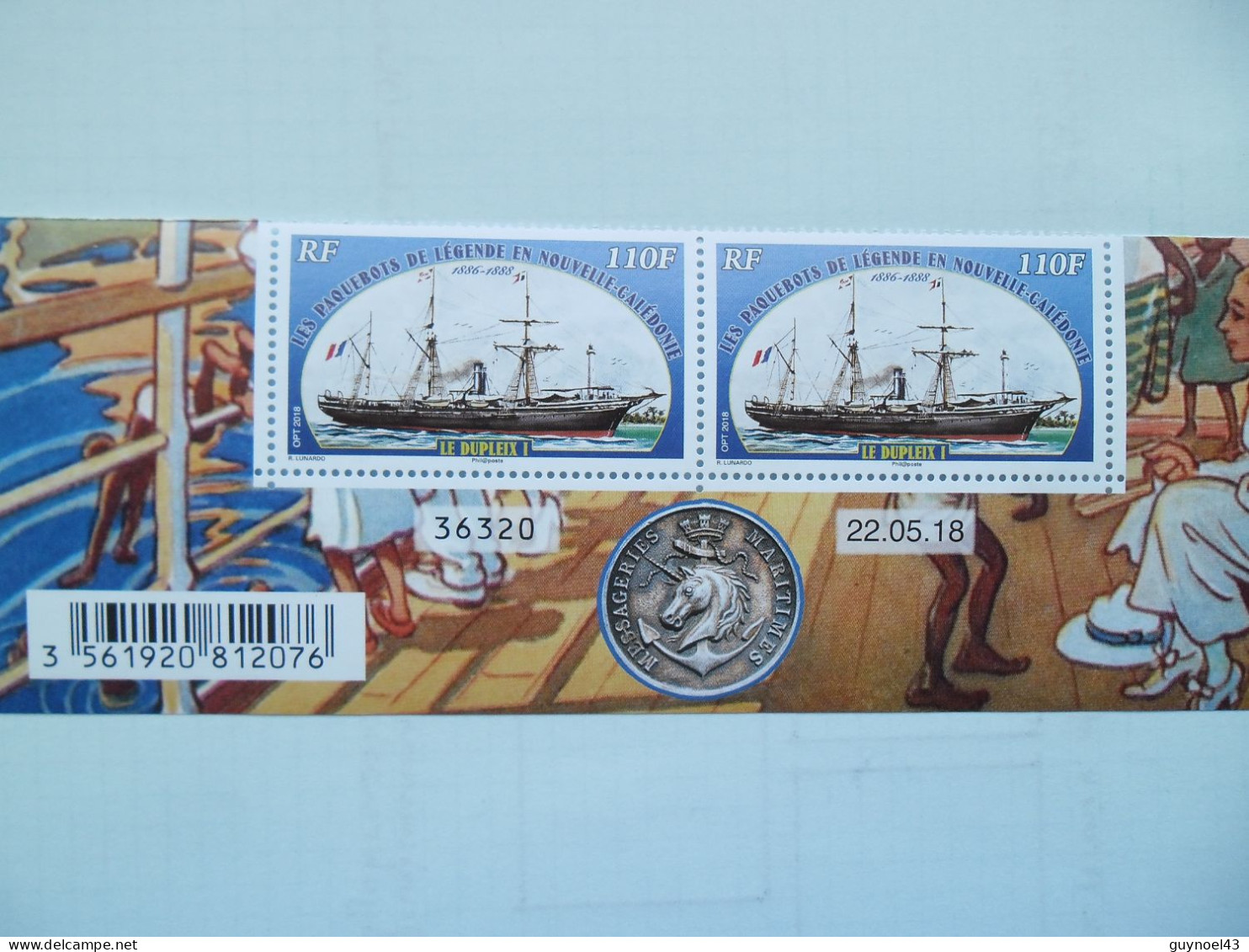 2018 Y/T 1335 " Vu Du Paquebot" Neuf*** Daté 22-05-18 - Unused Stamps