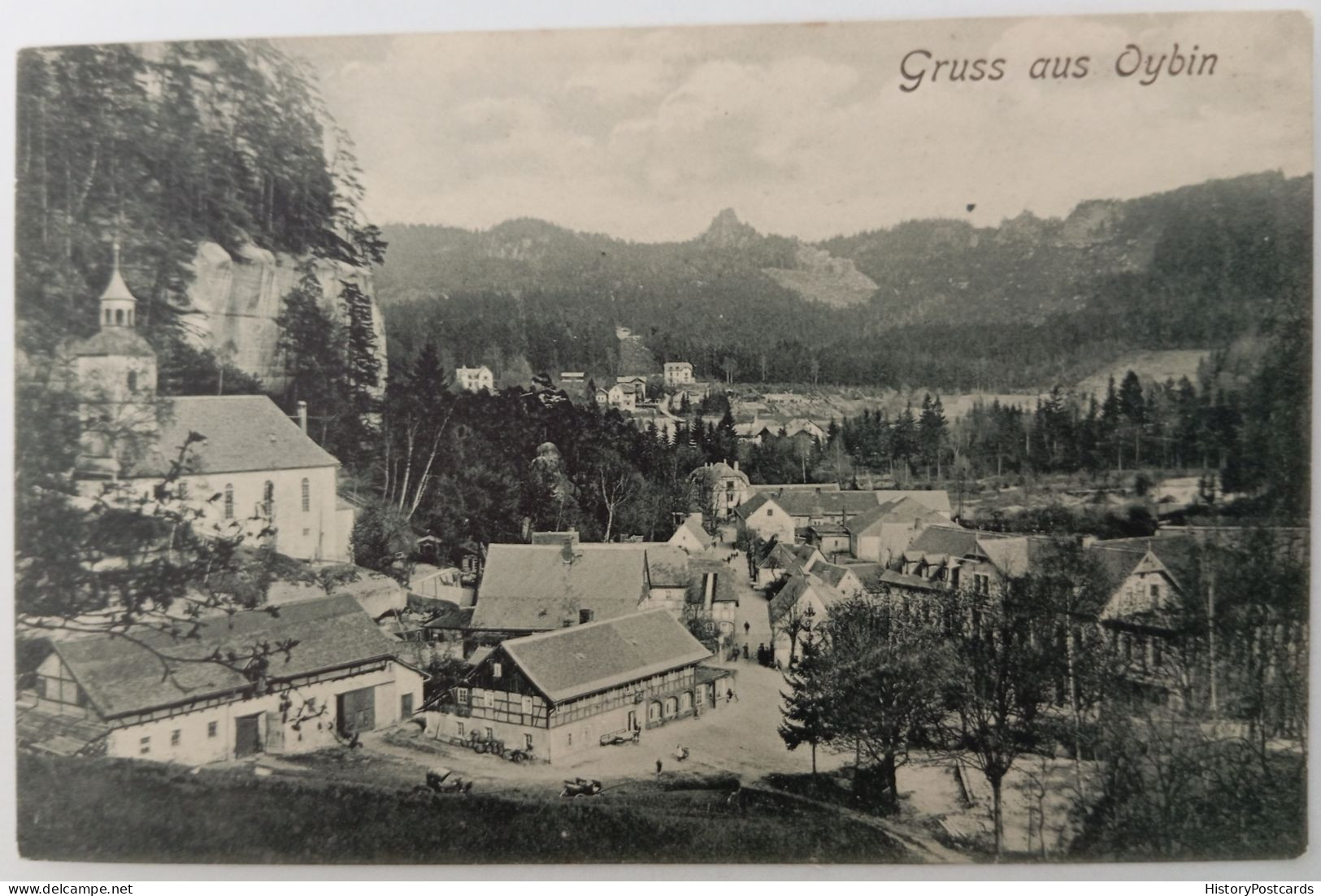 Gruss Aus Oybin, Gesamtansicht, Ca. 1930 - Oybin