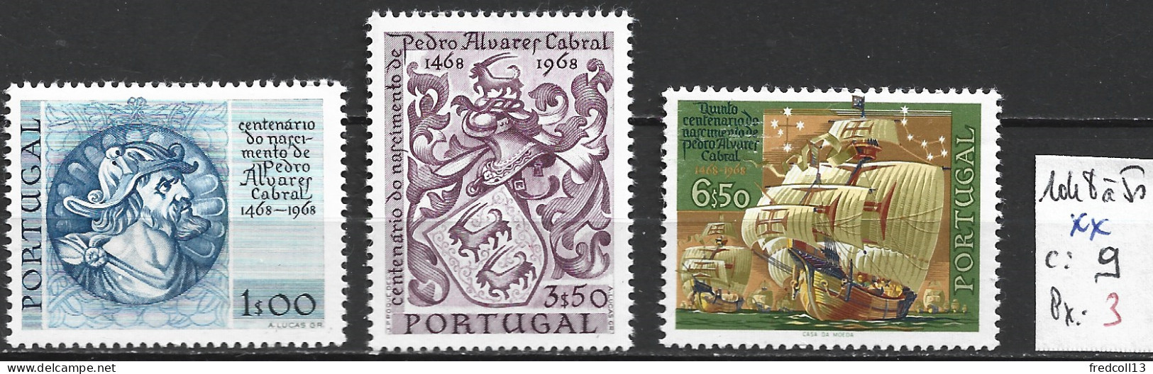 PORTUGAL 1048 à 50 ** Côte 9 € - Neufs