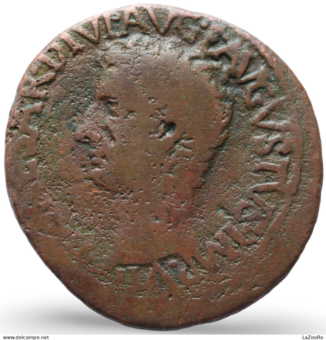 LaZooRo: Roman Empire - AE As Of Tiberius (14-37 AD), Livia - La Dinastía Julio-Claudia (-27 / 69)