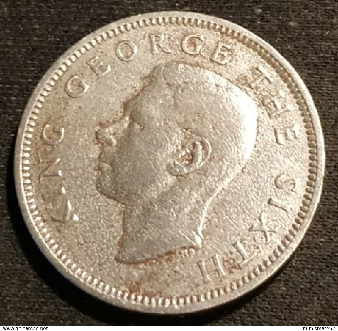 Pas Courant - NOUVELLE ZELANDE - NEW ZEALAND - 1 SHILLING 1950 - George VI - KM 17 - Nouvelle-Zélande