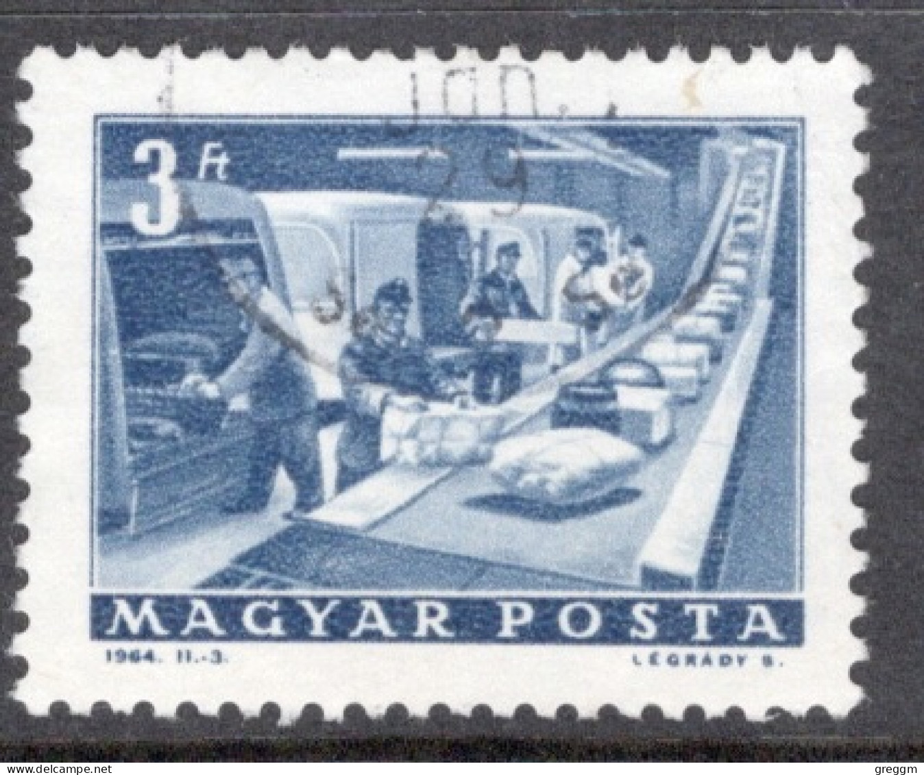 Hungary 1964  Single Stamp Celebrating Post And Telecommunications In Fine Used - Used Stamps