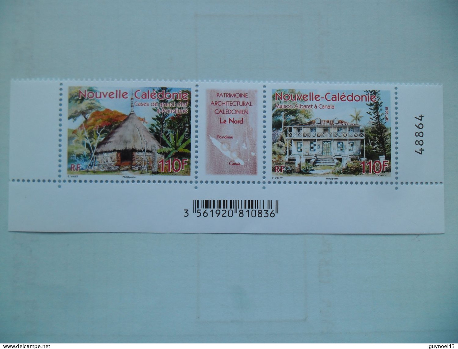 2018 Y/T 1333-34 " Patrimoine " Neuf*** - Unused Stamps