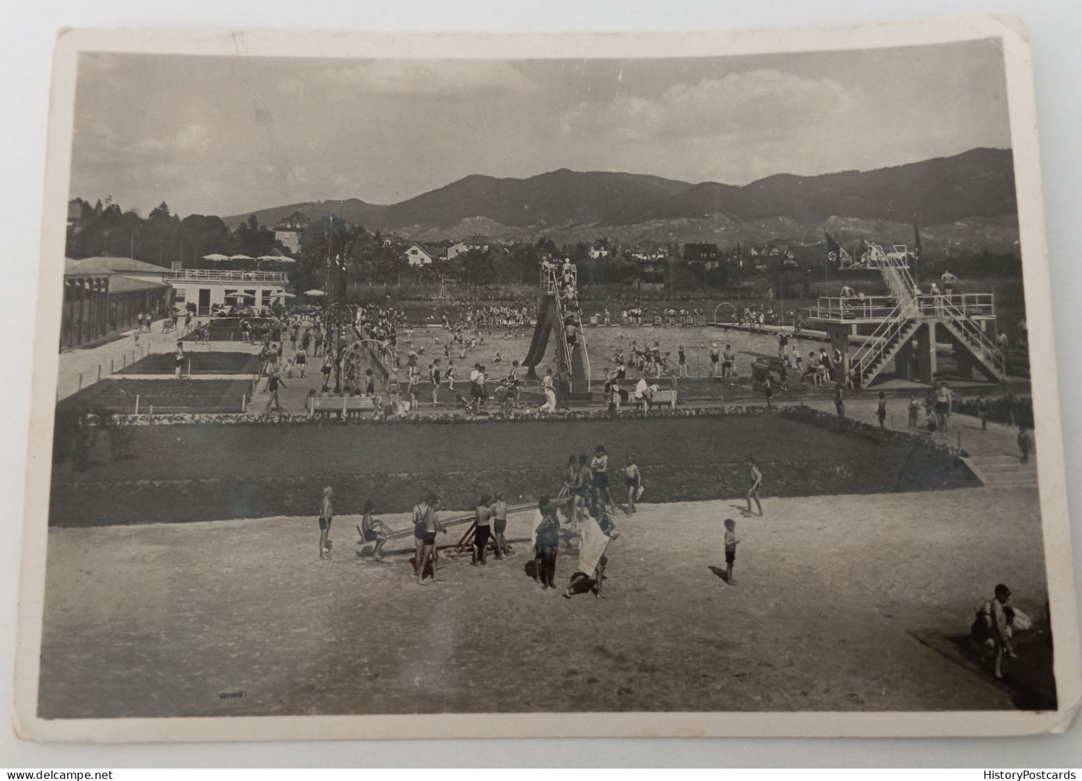 Offenburg, Neues Schwimmbad, Ca. 1950 - Offenburg