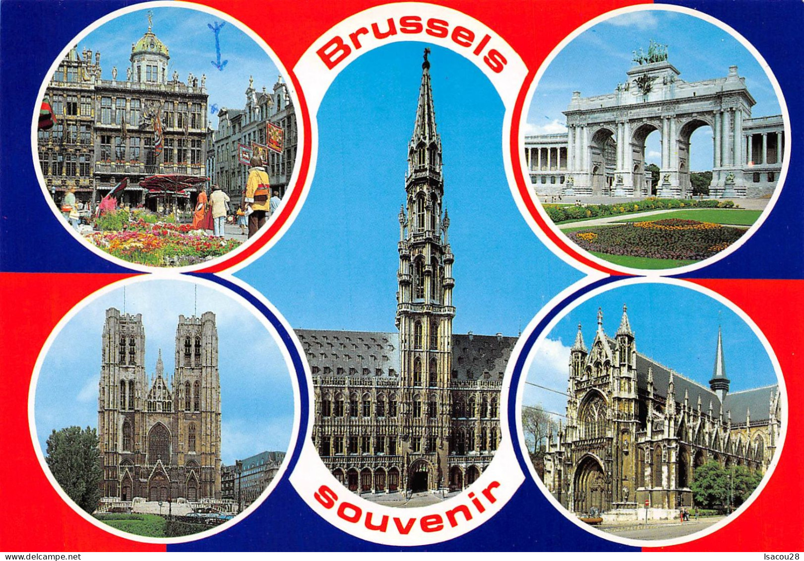 BELGIQUE -BRUXELLES / / VOIR SCAN - Panoramische Zichten, Meerdere Zichten