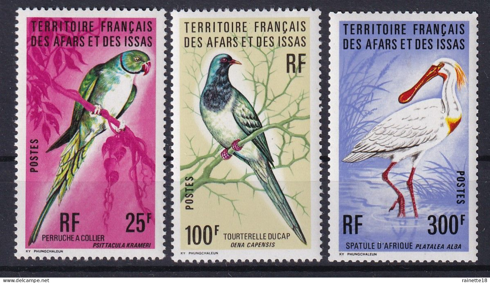 Afars Et Issas          428/430 ** Oiseaux - Neufs