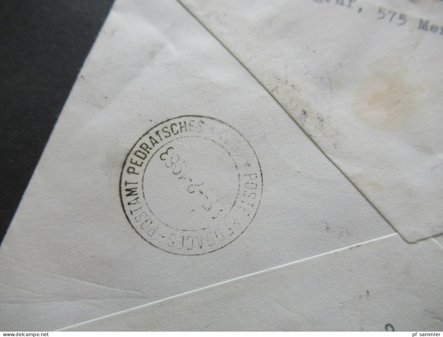 1963 Alt Berlin MiF Mit Luftpost Durch Eilboten Expres  - Pedraces Dolomiti Italien Ank. Stempel Postamt Pedratsches - Storia Postale