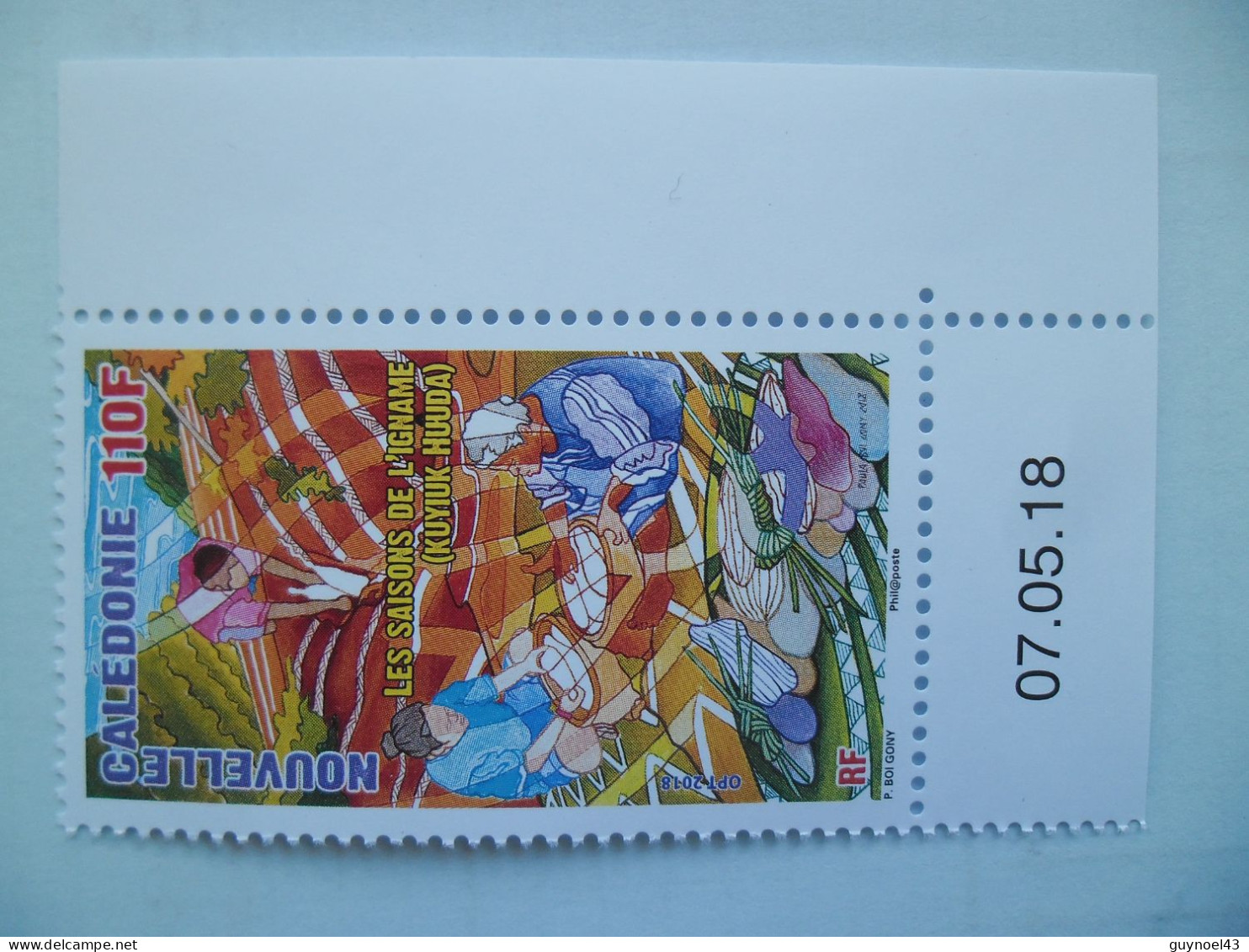 2018 Y/T 1332 " Culture De L'igname " Neuf*** Daté 07-05-18 - Unused Stamps