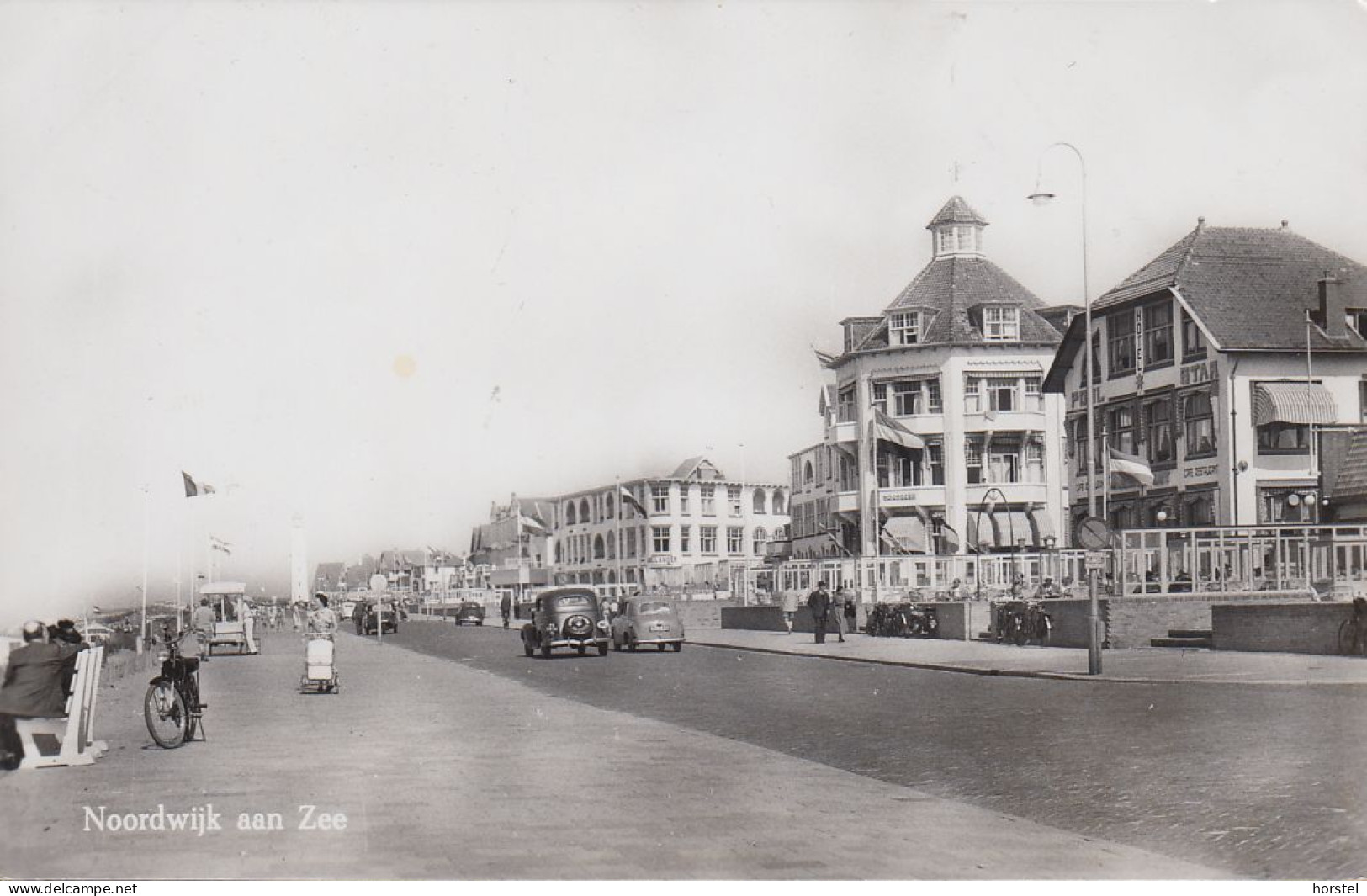 Netherland - Noordwijk Aan  Zee - Promenade - Street - Mofa - Cars - VW Käfer - Tempo Wagen - Oldtimer - Noordwijk (aan Zee)