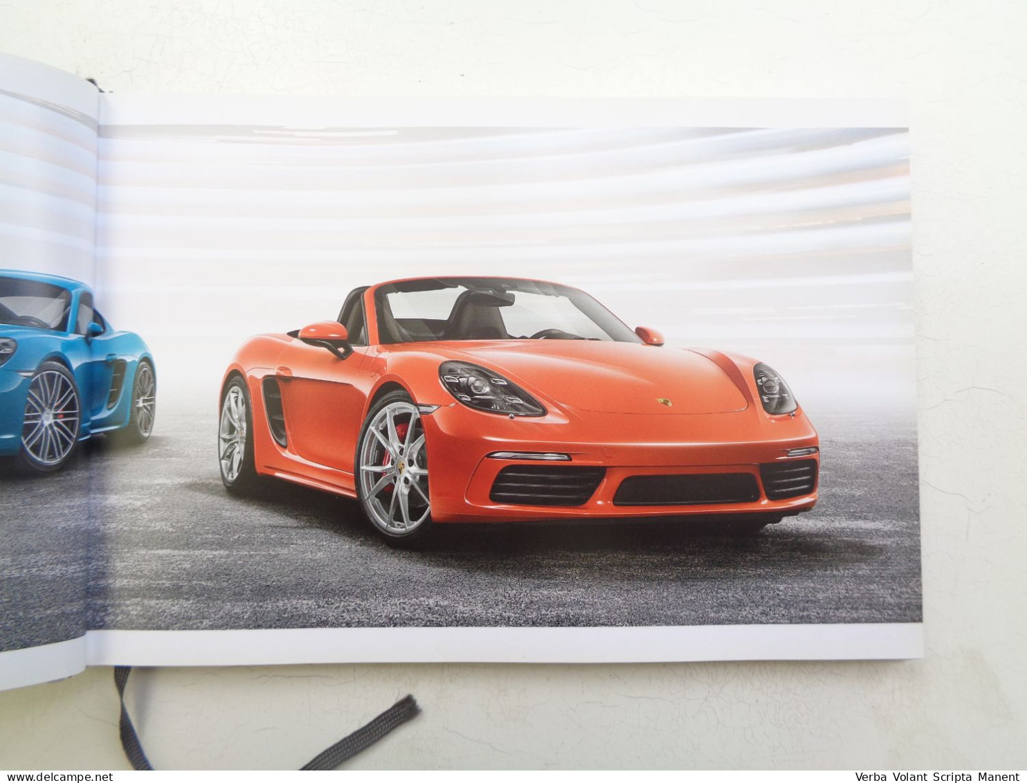 Z-7030 * Catalogo PORSCHE 718 Boxster E Cayman. 24,5x17 Cm, 150 Pagine, Copertina Rigida - Voitures