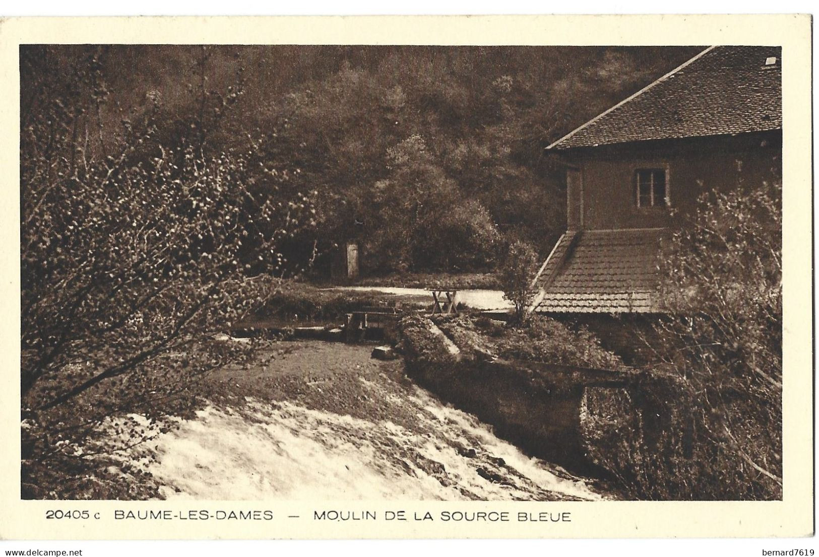 25  Baume Les Dames -  Moulin De La Source Bleue - Baume Les Dames