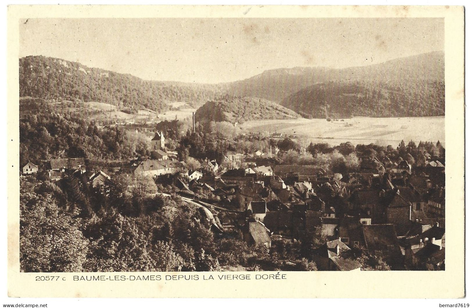 25  Baume Les Dames -  Depuis La Vierge Doree - Baume Les Dames