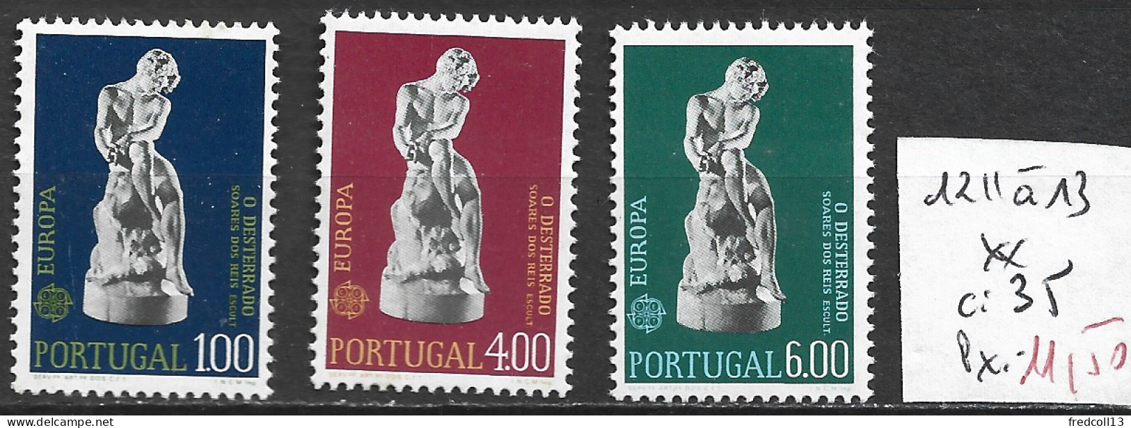 PORTUGAL 1211 à 13 ** Côte 35 € - Nuovi