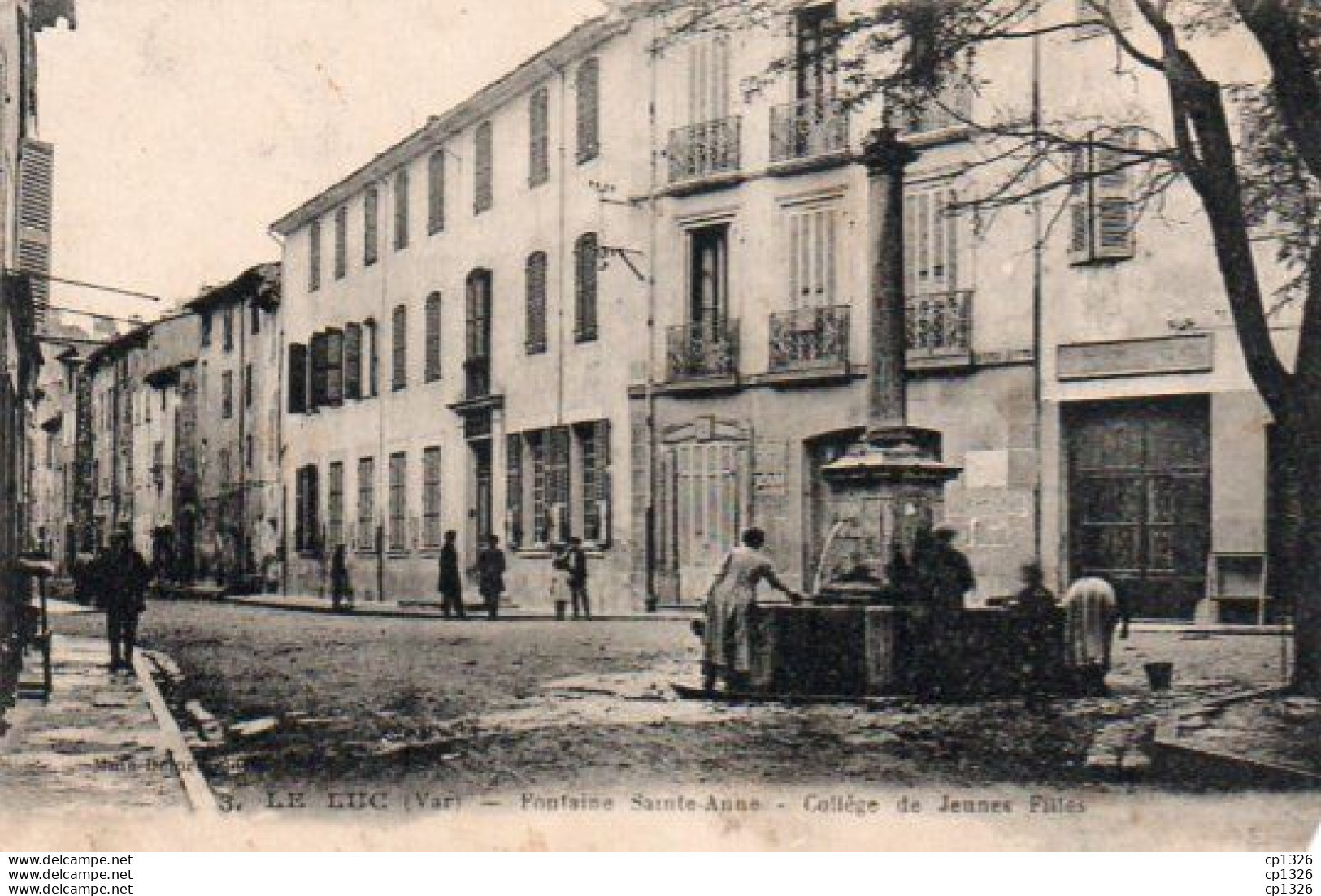 4V1FP   83 Le Luc Fontaine Ste Anne Collége De Jeunes Filles - Le Luc