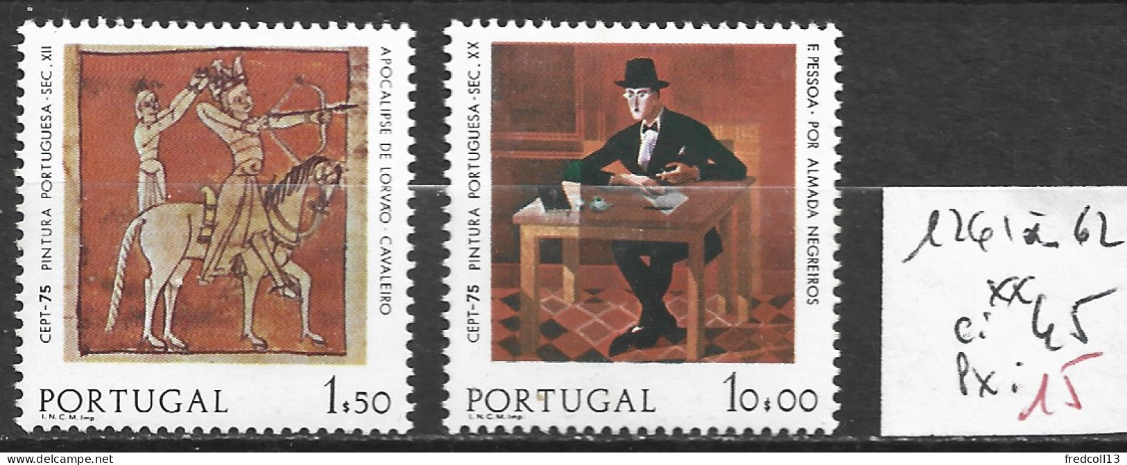 PORTUGAL 1261-62 ** Côte 45 € - Nuovi