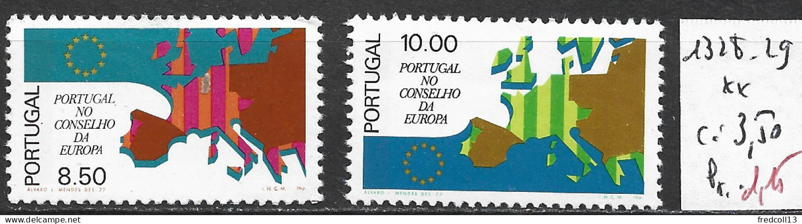 PORTUGAL 1328-29 ** Côte 3.50 € - Nuovi