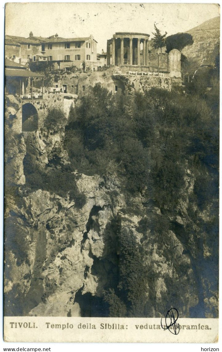 F.374   TIVOLI - Roma - Tempio Della Sibilla... - 190(?) - Collez. N.P.G. - Tivoli