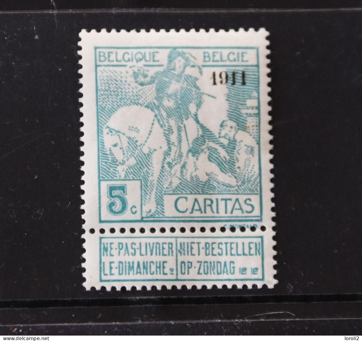 N° 96  NEUF **  SUPERBE ! ( COB : 45,00 € ) - 1910-1911 Caritas