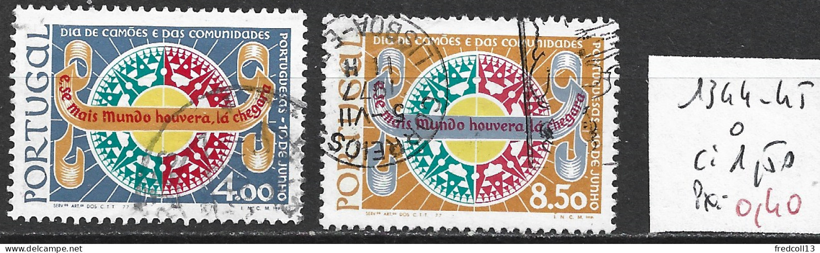 PORTUGAL 1344-45 Oblitérés Côte 1.50 € - Used Stamps