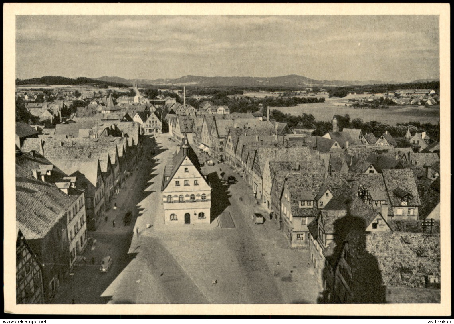Ansichtskarte Lauf A.d.Pegnitz Marktplatz 1935 - Lauf
