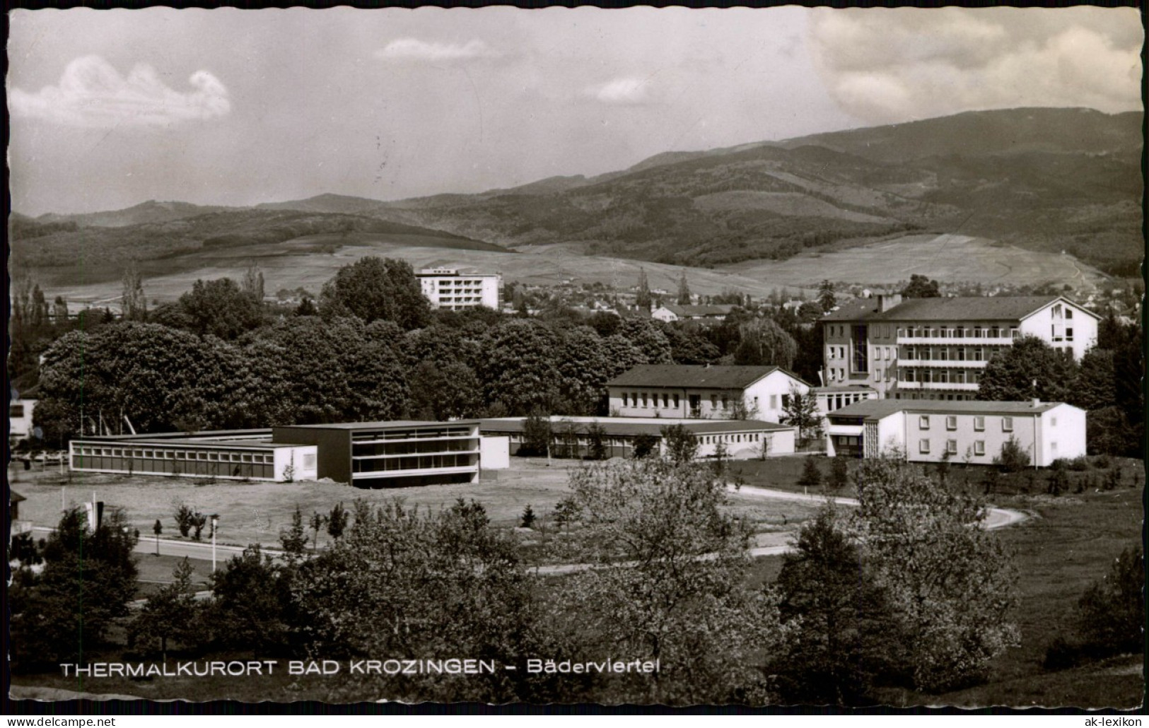 Ansichtskarte Bad Krozingen Bäderviertel 1964 - Bad Krozingen