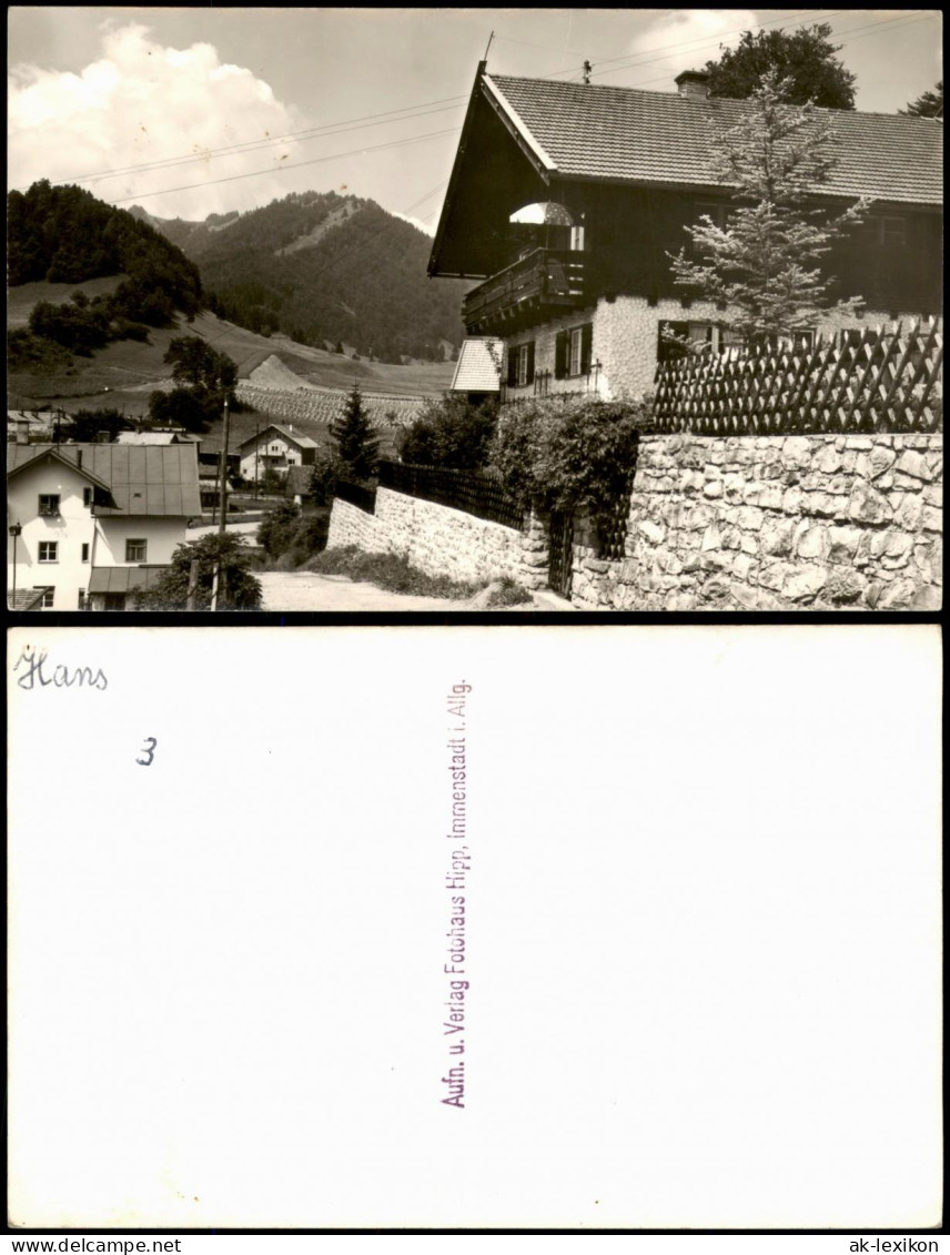 Immenstadt (Allgäu) Umland-Ansicht Region Immenstadt Allgäu 1960 - Immenstadt